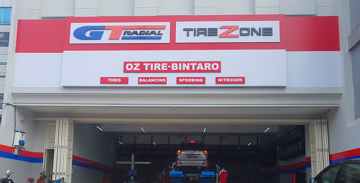 Lebih dari 100 outlet Tirezone tersebar di kota-kota Indonesia.